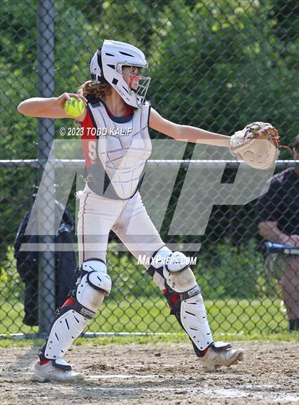 Thumbnail 2 in Griswold vs St. Bernard (ECC Quarterfinal) photogallery.