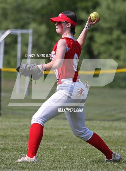 Thumbnail 3 in Griswold vs St. Bernard (ECC Quarterfinal) photogallery.