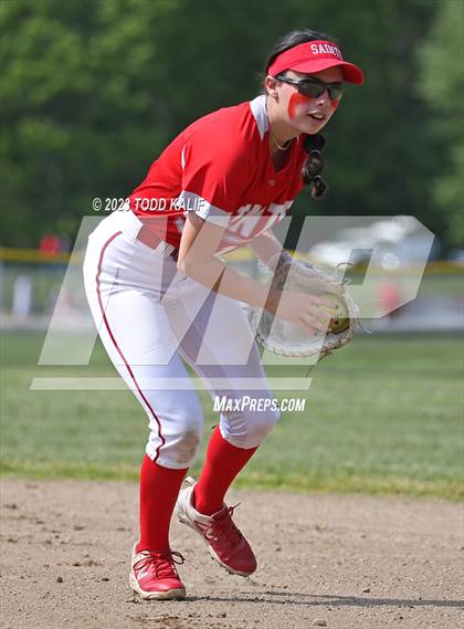 Thumbnail 2 in Griswold vs St. Bernard (ECC Quarterfinal) photogallery.