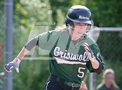 Thumbnail 1 in Griswold vs St. Bernard (ECC Quarterfinal) photogallery.
