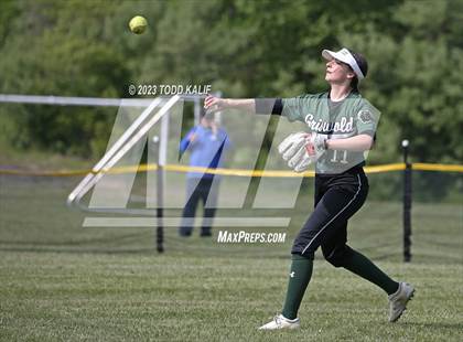 Thumbnail 3 in Griswold vs St. Bernard (ECC Quarterfinal) photogallery.