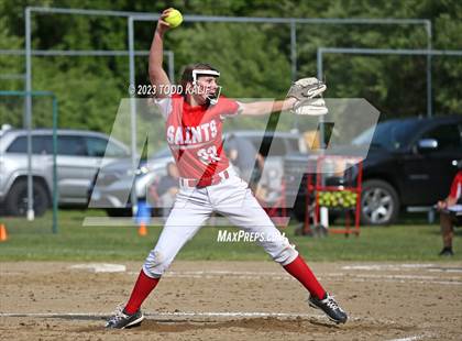 Thumbnail 2 in Griswold vs St. Bernard (ECC Quarterfinal) photogallery.