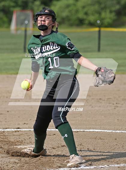 Thumbnail 1 in Griswold vs St. Bernard (ECC Quarterfinal) photogallery.