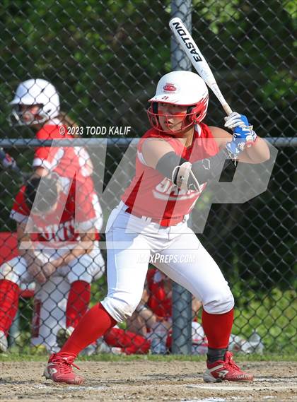 Thumbnail 1 in Griswold vs St. Bernard (ECC Quarterfinal) photogallery.