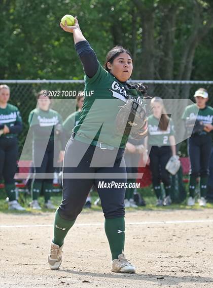 Thumbnail 1 in Griswold vs St. Bernard (ECC Quarterfinal) photogallery.