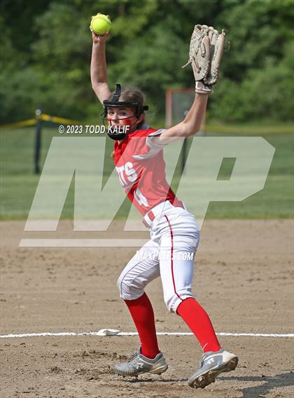 Thumbnail 1 in Griswold vs St. Bernard (ECC Quarterfinal) photogallery.