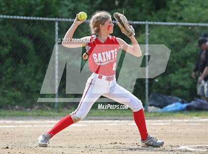 Thumbnail 2 in Griswold vs St. Bernard (ECC Quarterfinal) photogallery.