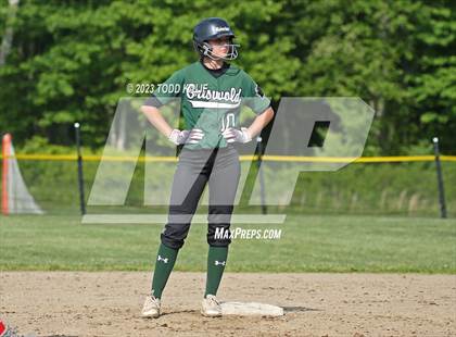 Thumbnail 2 in Griswold vs St. Bernard (ECC Quarterfinal) photogallery.