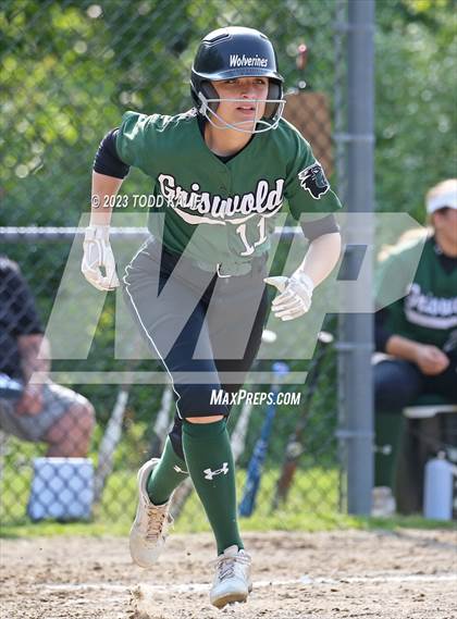 Thumbnail 3 in Griswold vs St. Bernard (ECC Quarterfinal) photogallery.