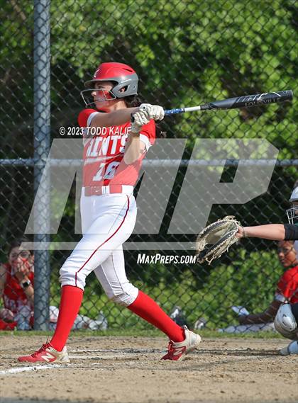 Thumbnail 2 in Griswold vs St. Bernard (ECC Quarterfinal) photogallery.