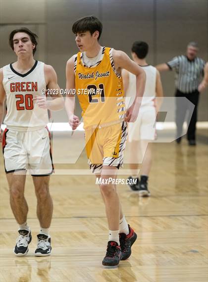 Thumbnail 1 in Walsh Jesuit vs. Green photogallery.
