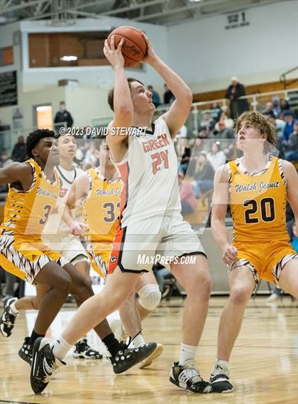 Thumbnail 3 in Walsh Jesuit vs. Green photogallery.