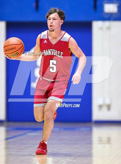 Thumbnail 2 in Danville vs. Greencastle (IHSAA Class 3A Boys Sectional Round 1) photogallery.