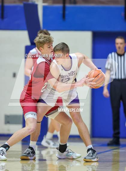 Thumbnail 2 in Danville vs. Greencastle (IHSAA Class 3A Boys Sectional Round 1) photogallery.