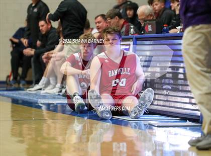 Thumbnail 1 in Danville vs. Greencastle (IHSAA Class 3A Boys Sectional Round 1) photogallery.