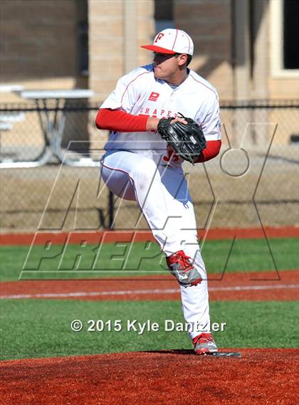 Thumbnail 3 in Grapevine Faith Christian @ John Paul II (McLain/Cowart Tournament) photogallery.