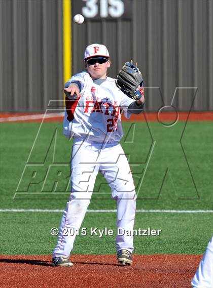 Thumbnail 2 in Grapevine Faith Christian @ John Paul II (McLain/Cowart Tournament) photogallery.