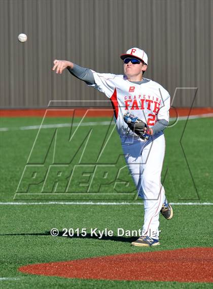 Thumbnail 2 in Grapevine Faith Christian @ John Paul II (McLain/Cowart Tournament) photogallery.