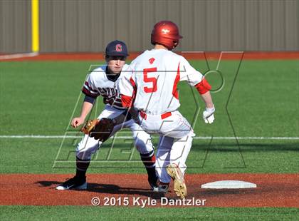 Thumbnail 2 in Grapevine Faith Christian @ John Paul II (McLain/Cowart Tournament) photogallery.