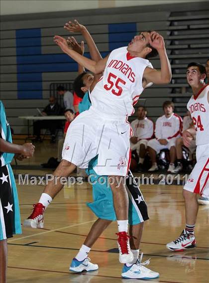 Thumbnail 1 in Renaissance Academy vs. Burroughs (Burbank Tip-off Classic) photogallery.