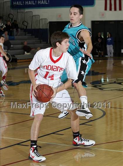 Thumbnail 3 in Renaissance Academy vs. Burroughs (Burbank Tip-off Classic) photogallery.