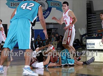 Thumbnail 2 in Renaissance Academy vs. Burroughs (Burbank Tip-off Classic) photogallery.