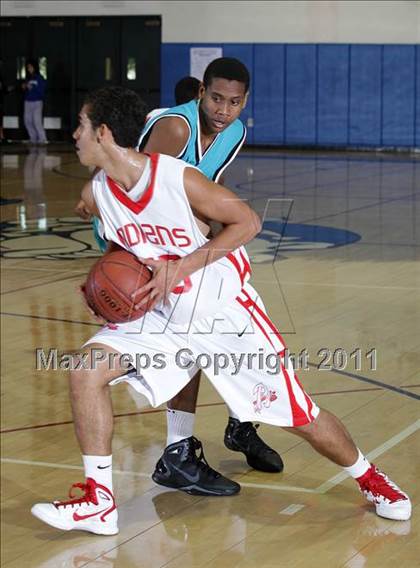 Thumbnail 3 in Renaissance Academy vs. Burroughs (Burbank Tip-off Classic) photogallery.