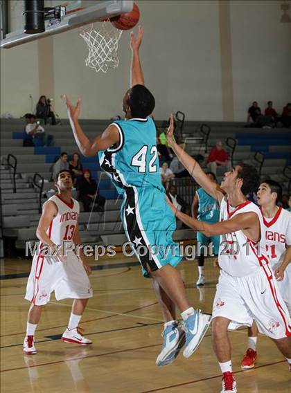 Thumbnail 3 in Renaissance Academy vs. Burroughs (Burbank Tip-off Classic) photogallery.