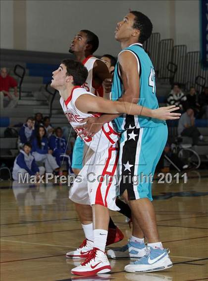 Thumbnail 3 in Renaissance Academy vs. Burroughs (Burbank Tip-off Classic) photogallery.
