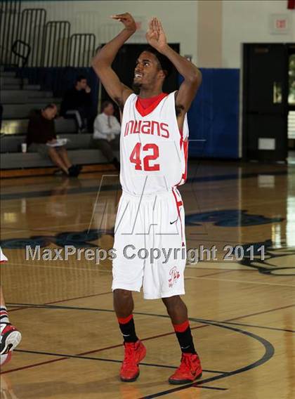 Thumbnail 1 in Renaissance Academy vs. Burroughs (Burbank Tip-off Classic) photogallery.