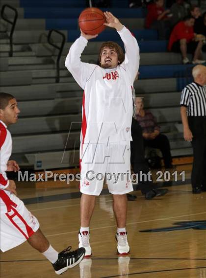 Thumbnail 3 in Renaissance Academy vs. Burroughs (Burbank Tip-off Classic) photogallery.