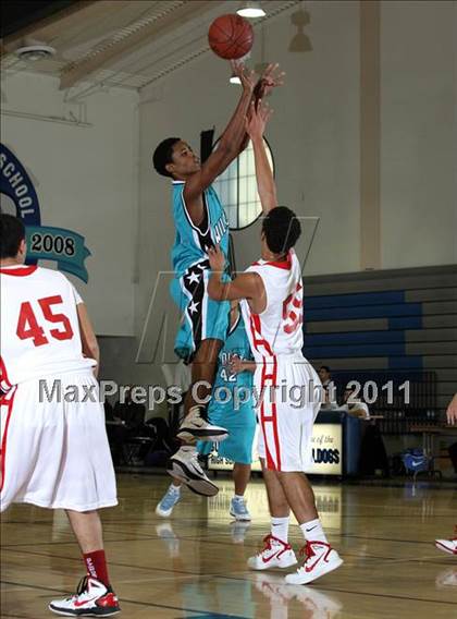 Thumbnail 1 in Renaissance Academy vs. Burroughs (Burbank Tip-off Classic) photogallery.