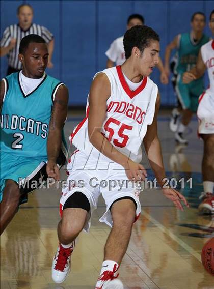 Thumbnail 3 in Renaissance Academy vs. Burroughs (Burbank Tip-off Classic) photogallery.