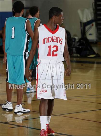 Thumbnail 3 in Renaissance Academy vs. Burroughs (Burbank Tip-off Classic) photogallery.