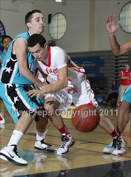 Thumbnail 1 in Renaissance Academy vs. Burroughs (Burbank Tip-off Classic) photogallery.