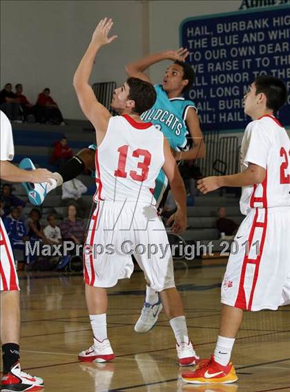 Thumbnail 2 in Renaissance Academy vs. Burroughs (Burbank Tip-off Classic) photogallery.