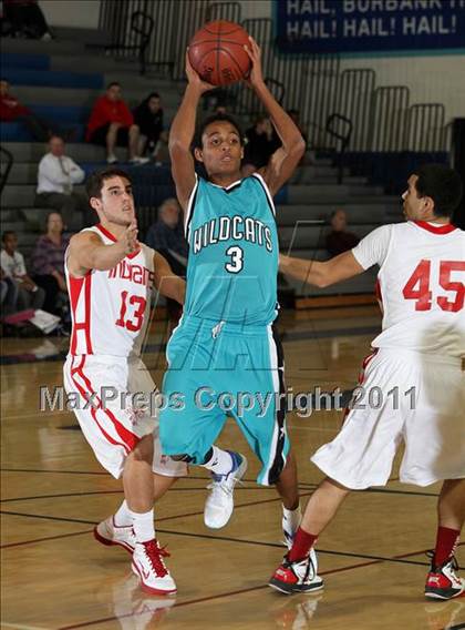Thumbnail 2 in Renaissance Academy vs. Burroughs (Burbank Tip-off Classic) photogallery.