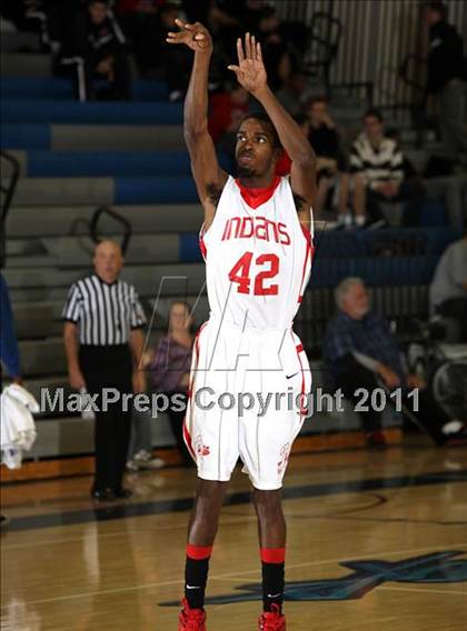 Thumbnail 1 in Renaissance Academy vs. Burroughs (Burbank Tip-off Classic) photogallery.