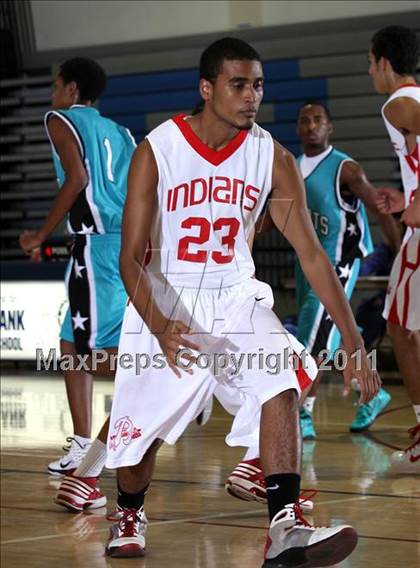 Thumbnail 1 in Renaissance Academy vs. Burroughs (Burbank Tip-off Classic) photogallery.
