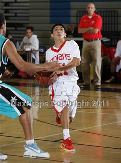 Thumbnail 2 in Renaissance Academy vs. Burroughs (Burbank Tip-off Classic) photogallery.