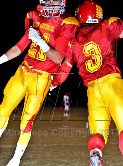 Thumbnail 3 in Seton Catholic vs. Winslow (AIA D4 Playoff) photogallery.