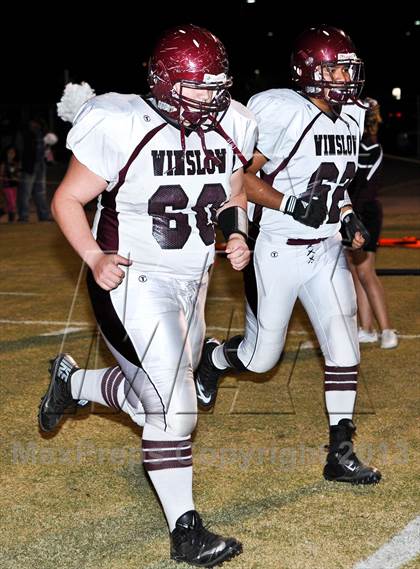 Thumbnail 1 in Seton Catholic vs. Winslow (AIA D4 Playoff) photogallery.