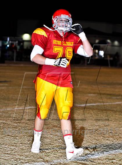 Thumbnail 2 in Seton Catholic vs. Winslow (AIA D4 Playoff) photogallery.