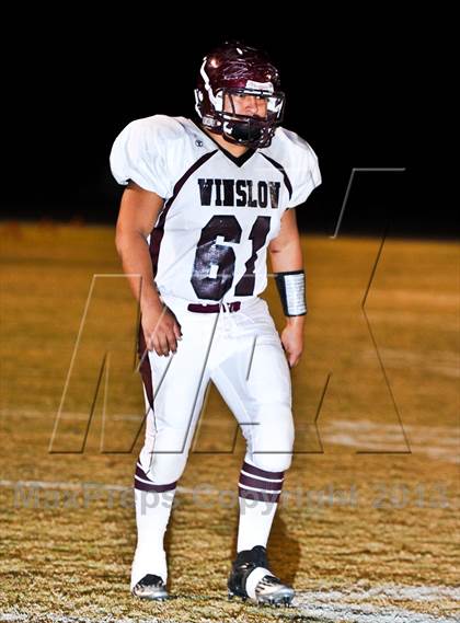 Thumbnail 1 in Seton Catholic vs. Winslow (AIA D4 Playoff) photogallery.