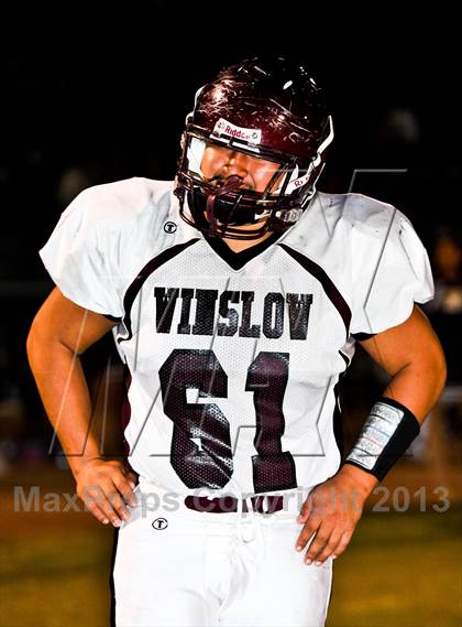 Thumbnail 3 in Seton Catholic vs. Winslow (AIA D4 Playoff) photogallery.