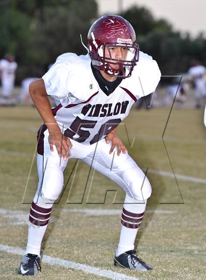 Thumbnail 2 in Seton Catholic vs. Winslow (AIA D4 Playoff) photogallery.