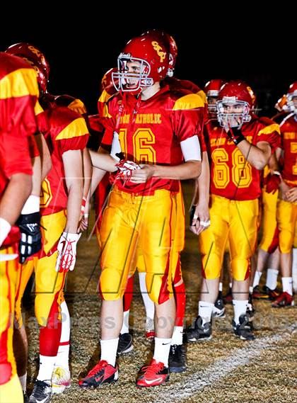 Thumbnail 3 in Seton Catholic vs. Winslow (AIA D4 Playoff) photogallery.