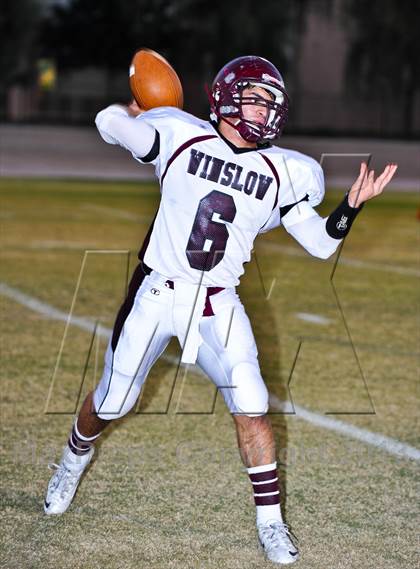 Thumbnail 2 in Seton Catholic vs. Winslow (AIA D4 Playoff) photogallery.