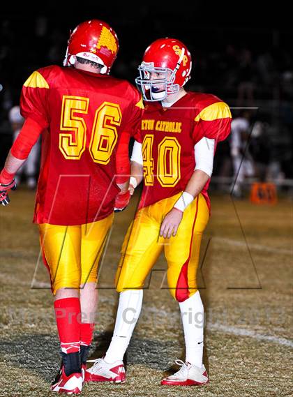 Thumbnail 3 in Seton Catholic vs. Winslow (AIA D4 Playoff) photogallery.