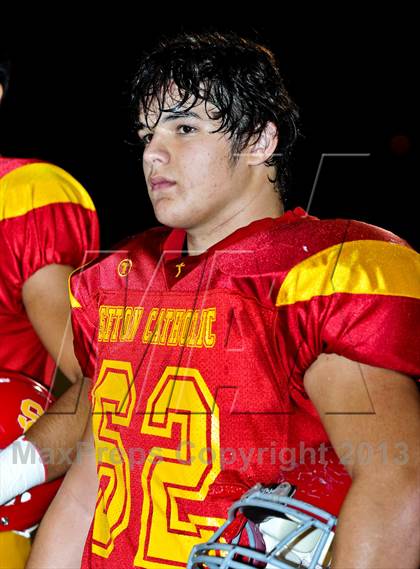 Thumbnail 3 in Seton Catholic vs. Winslow (AIA D4 Playoff) photogallery.